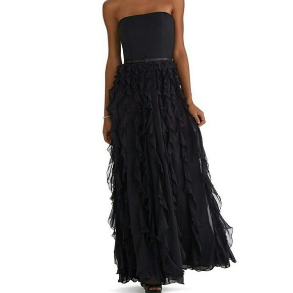 White House Black Market Dresses & Skirts - White House Black Market long ruffle dress